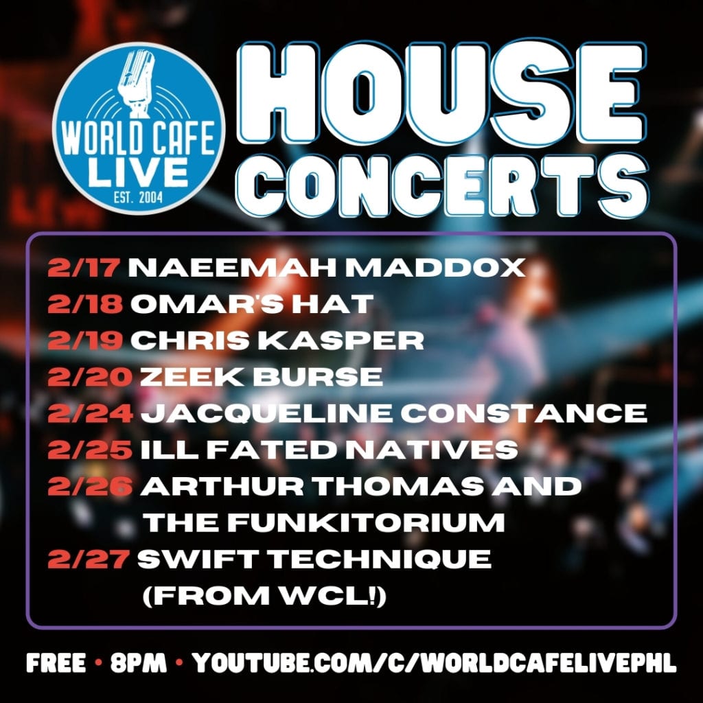 Just Announced: House Concerts with Swift Technique, Chris Kasper, Ill Fated Natives, & more
