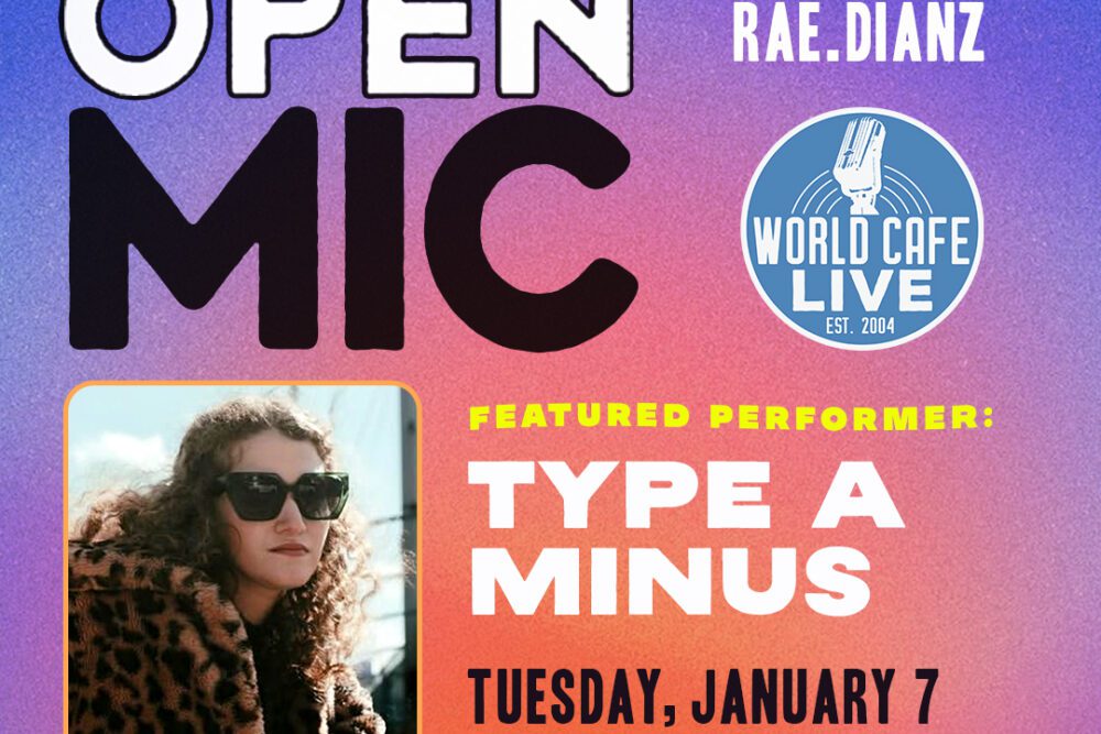 Meet Type A Minus: January Open Mic Featured Artist