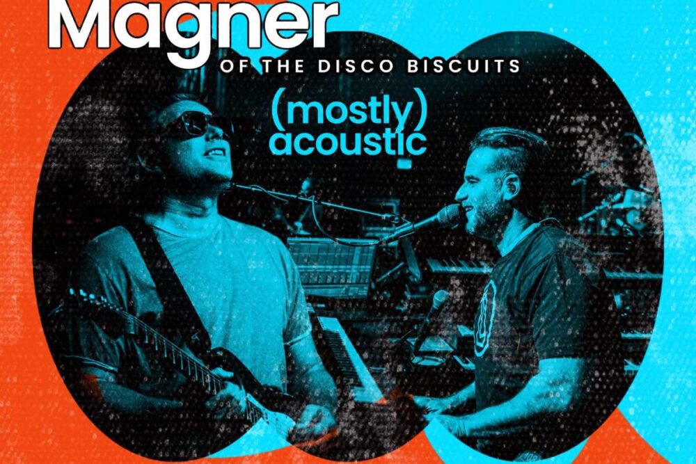 Aron Magner and Jon “The Barber” Gutwillig of the Disco Biscuits